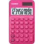CASIO Taschenrechner SL-310UC-RD Rot, 10-stelliges Display