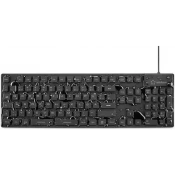 Renkforce RF-3561816 Tastatur USB + PS/2 QWERTZ Deutsch Schwarz (RF-3561816)