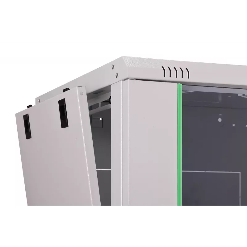 Wandmontiertes 9U-Rack-Gehäuse DIGITUS Dynamic-N DN-37104, 600 x 450 mm, IP20, Schlüsselschloss, unmontiert