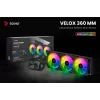SAVIO VELOX 360 mm CPU-Flüssigkeitskühler mit ARGB