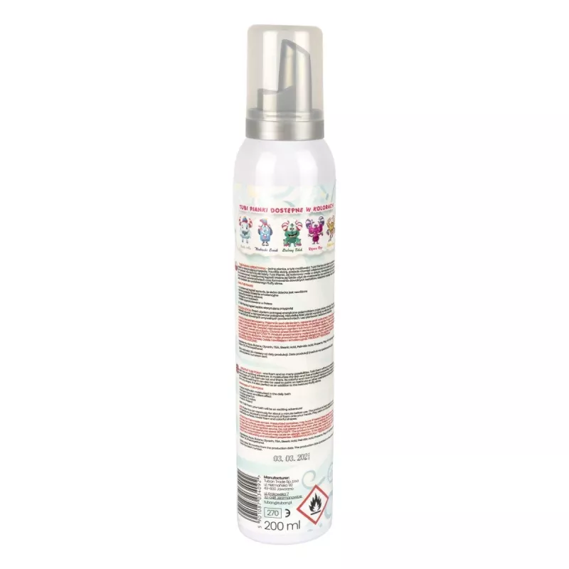 Badeschaum-Spielzeug Tuban TUBI FOAM WHITE 200 ml