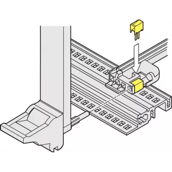 SCHROFF ESD CLIP IEEE (50PCS/KIT) - Rack-Zubehör (24560256)