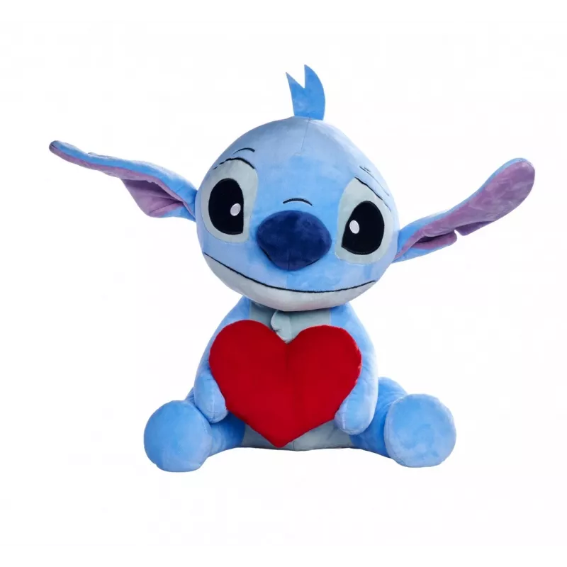 Plüschtier SIMBA Stitch mit Herz 50 cm, weicher kuscheliger Charakter