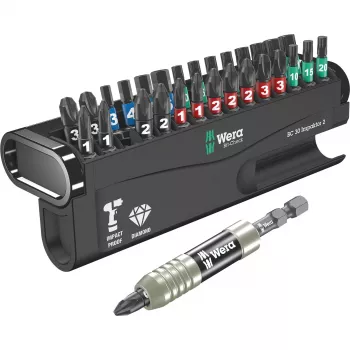 Wera 05057697001 Bit-Check 30 Impaktor 2 Bit-Set