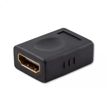 SAVIO HDMI Adapter CL-111 — HDMI Typ A, Buchse auf Buchse, schwarz