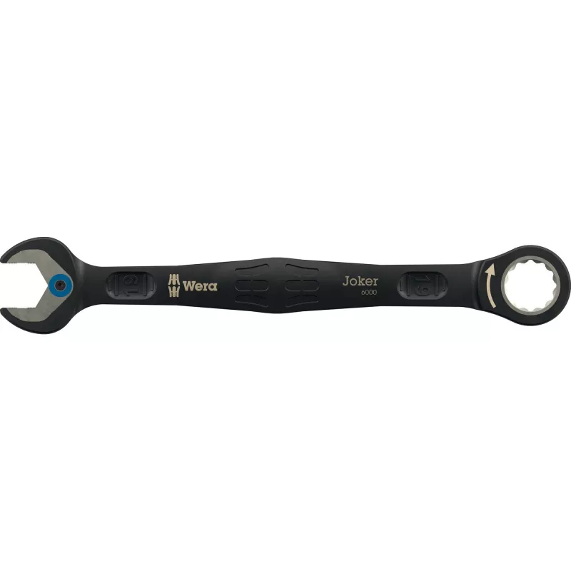 Wera 6000 Joker Black Edition Maul-Ringratschenschlüssel-Satz, 11 Stk.