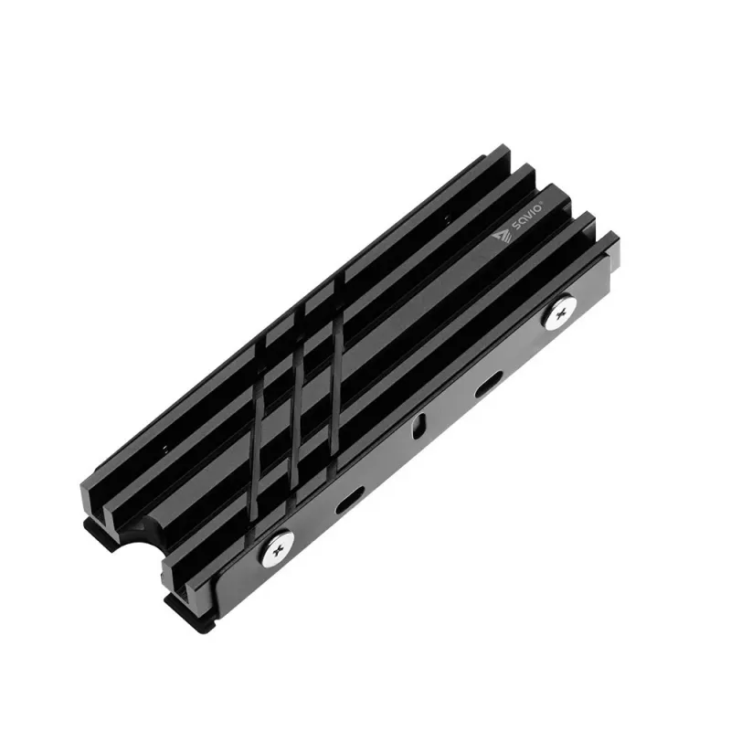 Luftkühler SAVIO M.2 NVMe 2280 AK-60 Schwarz Kühlkörper für 22x80 mm SSD