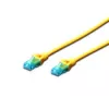 Digitus DK-1512-020/Y Ethernet-Patchkabel Gelb