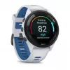 Smartwatch GARMIN Forerunner 265 — 46 mm GFRP-Gehäuse, AMOLED 1,3 Zoll, GPS/GLONASS/Galileo, 15 Tage Akkulaufzeit, 5 ATM, Silikonarmband
