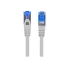 Netzwerkkabel LANBERG Cat6a S/FTP PCF6A-10CC-0300-S RJ-45 3 m Grau, LSZH, 500 MHz, CCA, Ø6 mm