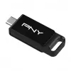 PNY Elite, 128 GB, USB Typ-C, 3.2 Gen 1 (3.1 Gen 1), 120 MB/s, Dia, Schwarz