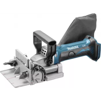 Makita DPJ180ZJ Flachdübelfräse 18V akkubetrieben Akku und Ladegerät nicht im Lieferumfang
