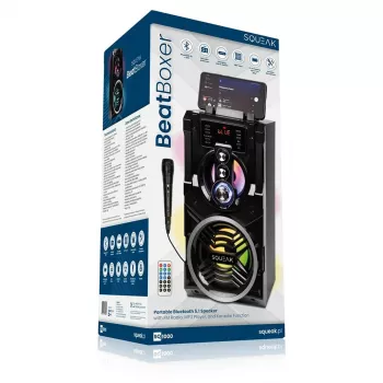 BeatBoxer Bluetooth 5.1 Lautsprecher - Bluetooth-Lautsprecher mit Karaoke