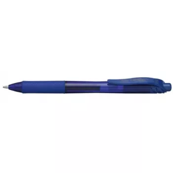 Clip-on einziehbarer Kugelschreiber Pentel Energel X 1.0 Blau