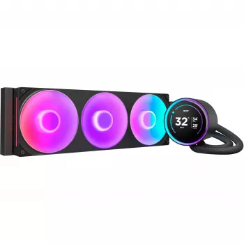 NZXT Kraken Elite 360 RGB Prozessor All-in-One-Flüssigkeitskühler 12 cm Schwarz 1 Stück