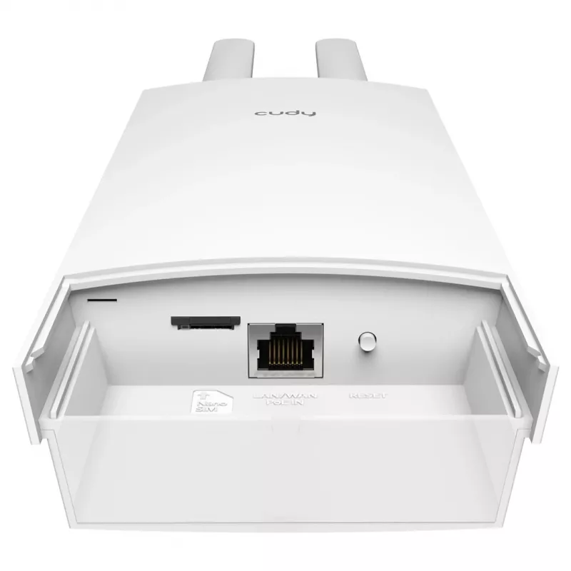 Cudy LT400 WLAN-Router Fast Ethernet Single-Band (2,4 GHz) 4G Weiß