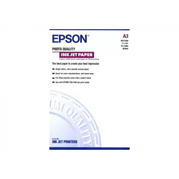 Epson Photo Quality Ink Jet Papier, DIN A3, 102 g/m², 100 Blatt