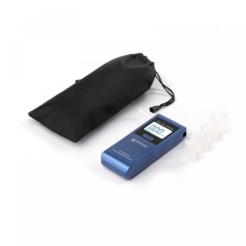 Elektrochemischer Alkoholtester blau
