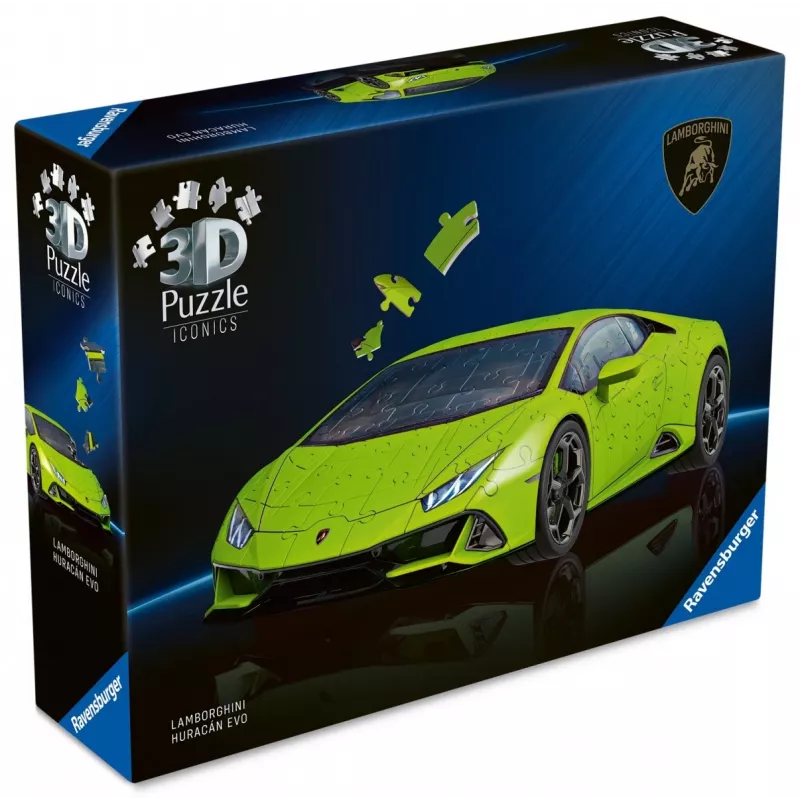 Puzzle 3D 158 Teile Lamborghini Huracan EVO grün