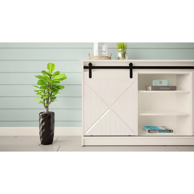 Kommode 160x80x35 GRANERO weiß/glänzend weiß