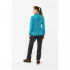 Hoodie Viking Jukon Lady S, Damen-Midlayer-Hoodie, Grasgrün, Polartec, Größe S