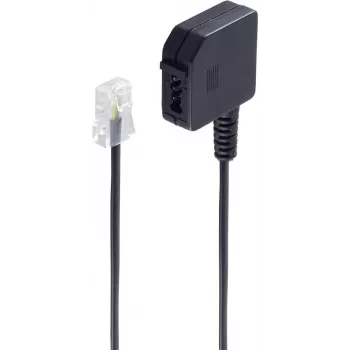 Telefonkabel ShiverPeaks BS71041 0,2 m Schwarz