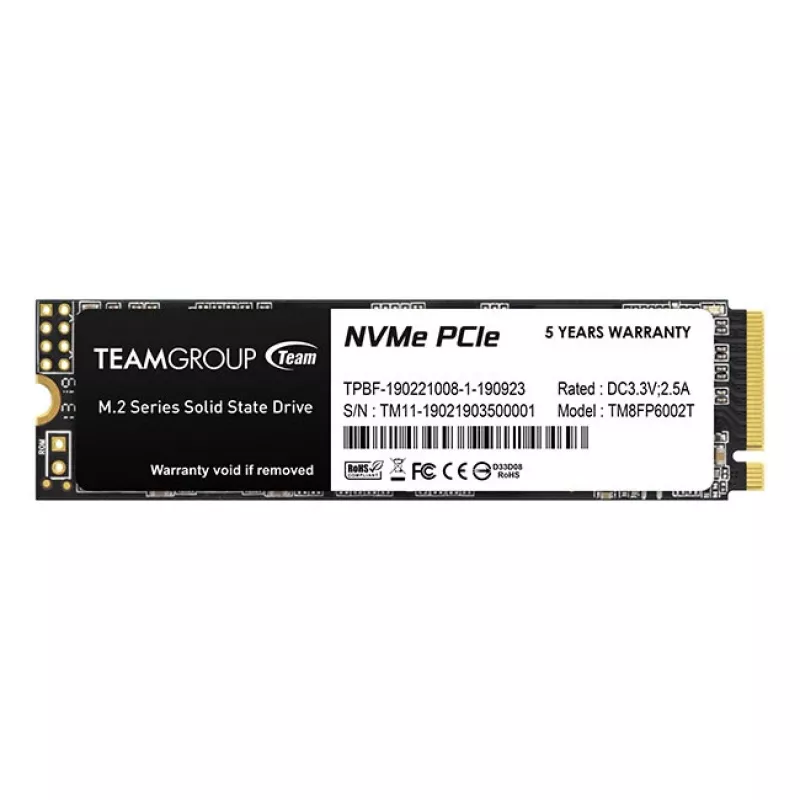 SSD-Festplatte Team Group 512 GB M.2 PCI Express 3.0 NVMe MP33
