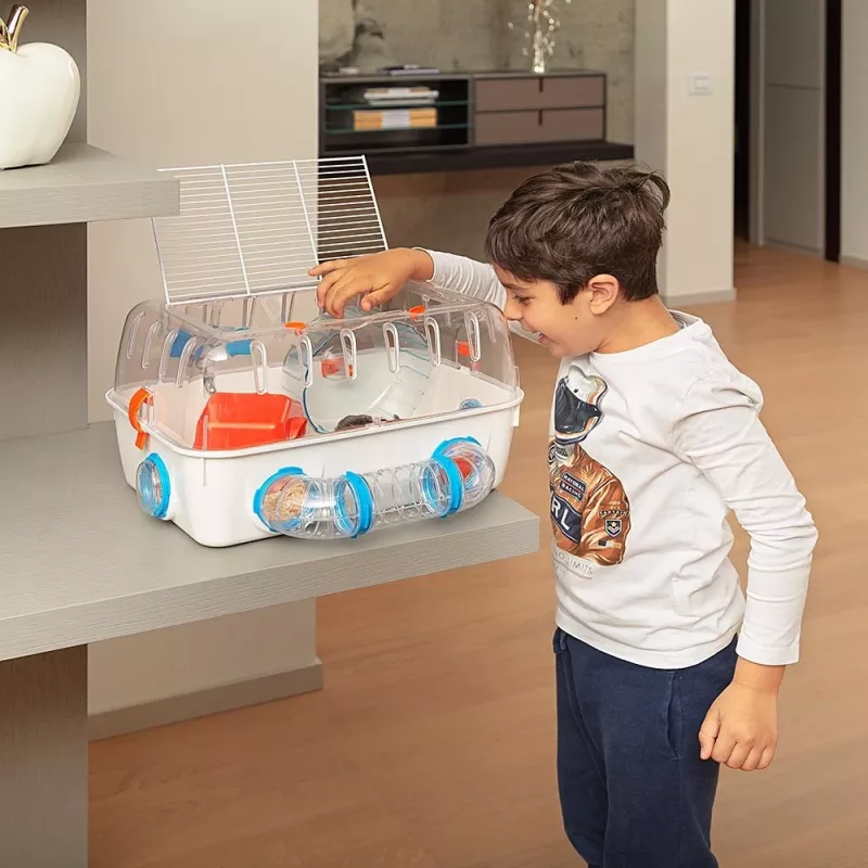 FERPLAST Combi 1 - Käfig für einen Hamster