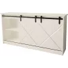 Kommode 160x80x35 GRANERO weiß/glänzend weiß