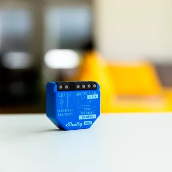 1 GEN3 Relais Intelligent Wi-Fi avec Contact Sec Interrupteur Domotique Compatible avec Al - Shelly