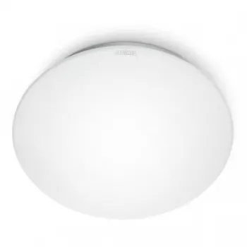 Deckenleuchte Steinel RS 16 L, E27-Fassung, 100 W, weiß, rund, Ø 27,5 cm, Höhe 95 mm, Bewegungsmelder