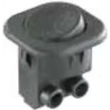 Bachmann 924.133 Elektrischer Schalter Wippschalter 1P Schwarz (924.133)