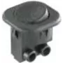 Bachmann 924.133 Elektrischer Schalter Wippschalter 1P Schwarz (924.133)