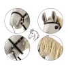 Plüsch-Steckenpferd Milly Mally 6626 Hellgrau – milly mally Kuscheltier, Steckenpferd zum Reiten