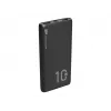 Powerbank Silicon Power QP15 10000 mAh, LiPo, 2x USB-A + 2x USB-C, Micro-USB-Eingang, schwarz