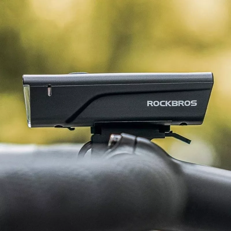 Rockbros Fahrradlicht + USB-C - USB-A Kabel 260 lm Schwarz