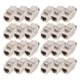 Keystone-Modul DIGITUS CAT 8.1 geschirmt, flach, RJ-45, werkzeugfreie Montage – 24 Stück
