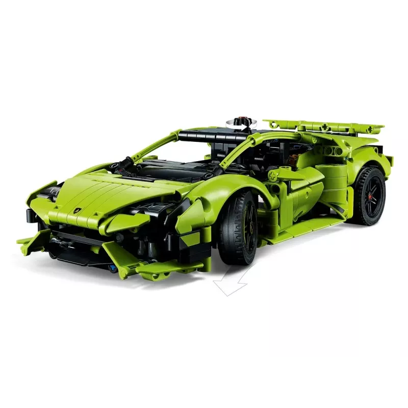 LEGO Technic Konstruktionsmodell-Bausatz Lamborghini Huracán Tecnica im Maßstab 1:10, 806 Teile, Alter 9+