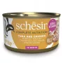 SCHESIR in Kochwasser Thunfisch mit Huhn und Reis - Nassfutter für Katzen - 85 g