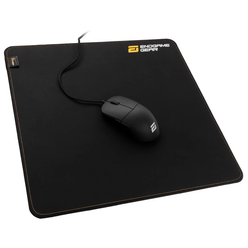 Gaming-Mauspad Endgame Gear MPX390 — 390×390 mm, Stoffoberfläche, rutschfeste Silikonunterseite, schwarz