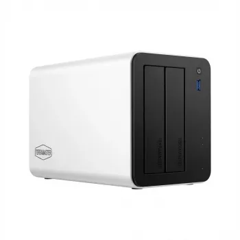 2-Bay-NAS TERRAMASTER F2-425 PLUS, 8 GB DDR5 RAM, diskless (ohne Festplatten)