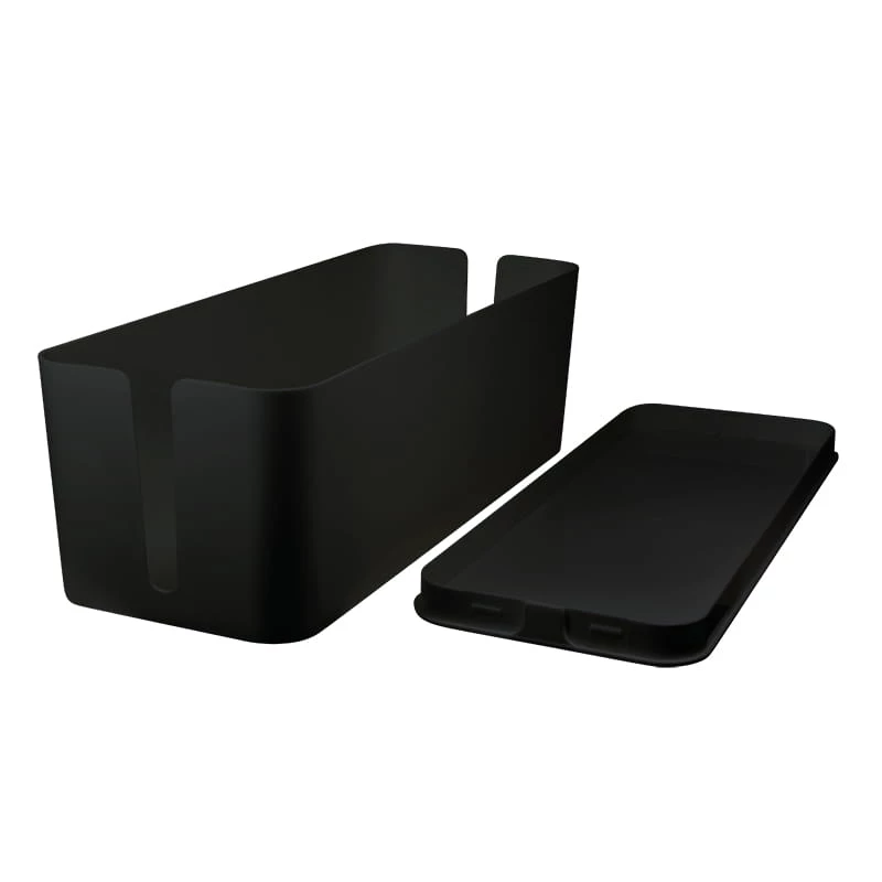 Kabelbox-Organizer, schwarz