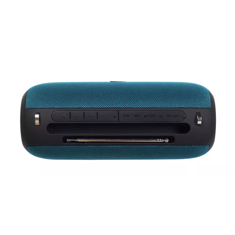Stereo tragbarer Lautsprecher GEMBIRD SPK-BT-17-G — Bluetooth 5.1, 5 W RMS, 1200 mAh, MicroSD, FM, AUX