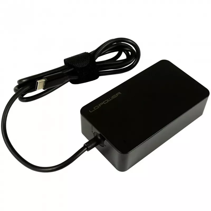 LC Power LC-NB-PRO-45-C - Netzteil - AC 110-240 V - 45 Watt - Schwarz