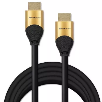 Qoltec 50357 HDMI-Kabel 5 m HDMI Typ A (Standard) Schwarz