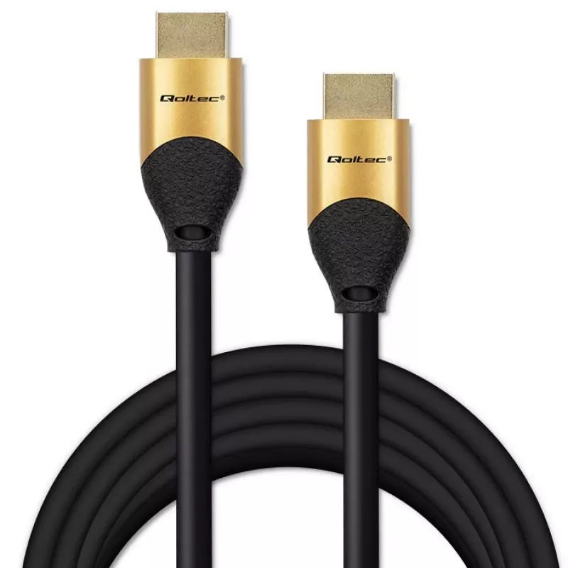 Qoltec 50357 HDMI-Kabel 5 m HDMI Typ A (Standard) Schwarz