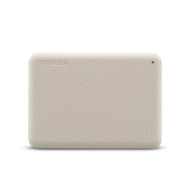 Toshiba Canvio Advance - Festplatte - 4 TB - extern (tragbar) - 2.5 (6.4 cm) - USB 3.2 Gen 1 - hellbeige
