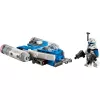 LEGO Star Wars Captain Rex Y-Wing Microfighter Sammlerstück – Das Klonkriege Raumschiff-Spielzeug mit einer Charakter-Minifigur für Jungen ab 6 Jahren