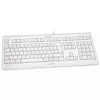 CHERRY KC 1068 Tastatur USB Schweizer Layout Grau