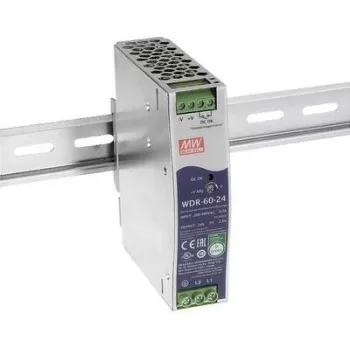 Netzteil MEAN WELL WDR-60-5 60 W Eingang 180-550 V Ausgang 5 V